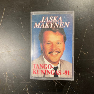 Jaska Mäkynen - Tangokuningas -91 C-kasetti (VG+/VG+) -iskelmä-